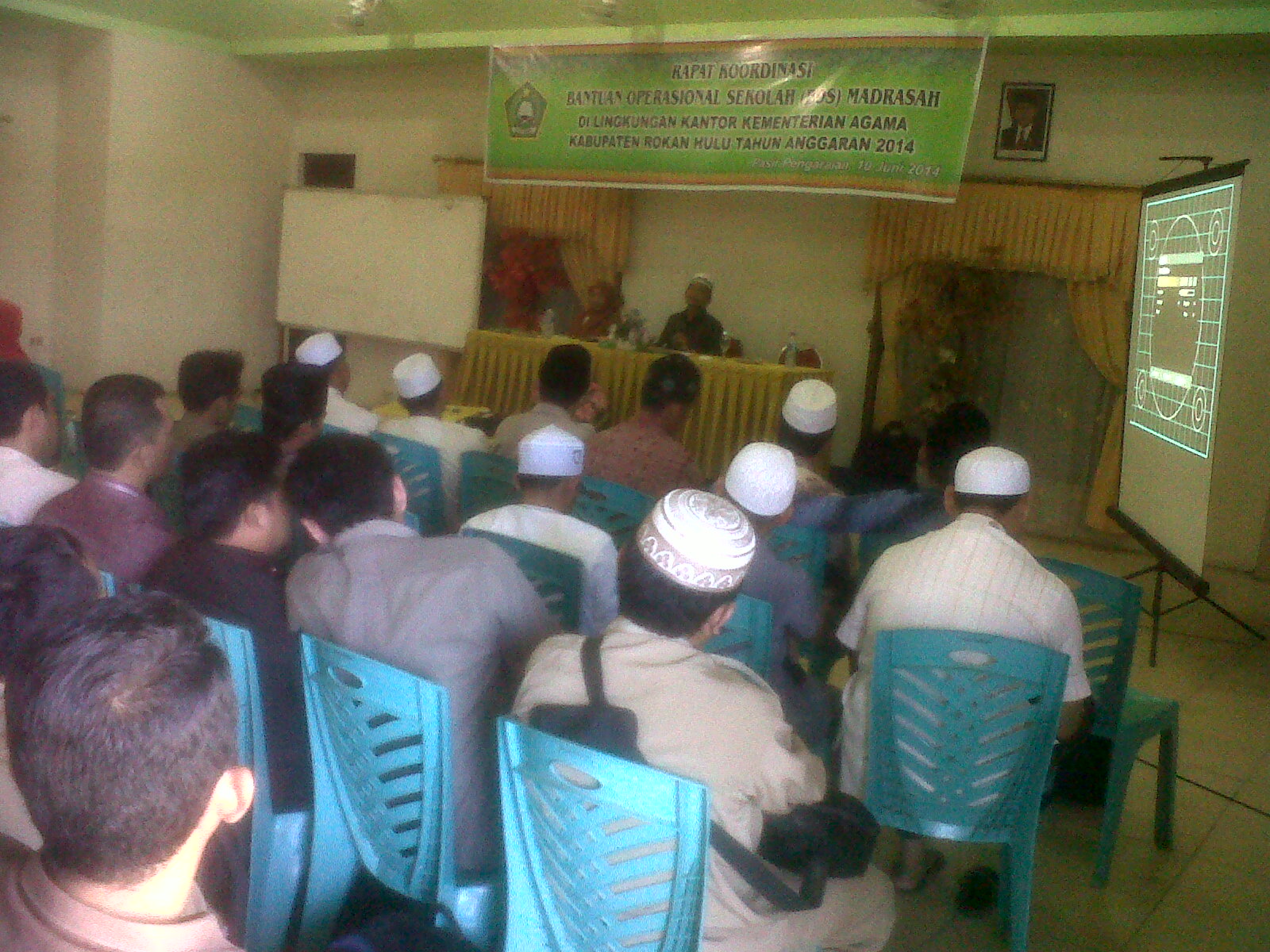 Kemenag Rohul Gelar Rakor BOS